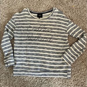 W5 stripped sweat shirt